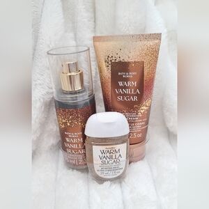 Bath & Body Works Warm Vanilla Sugar Trio